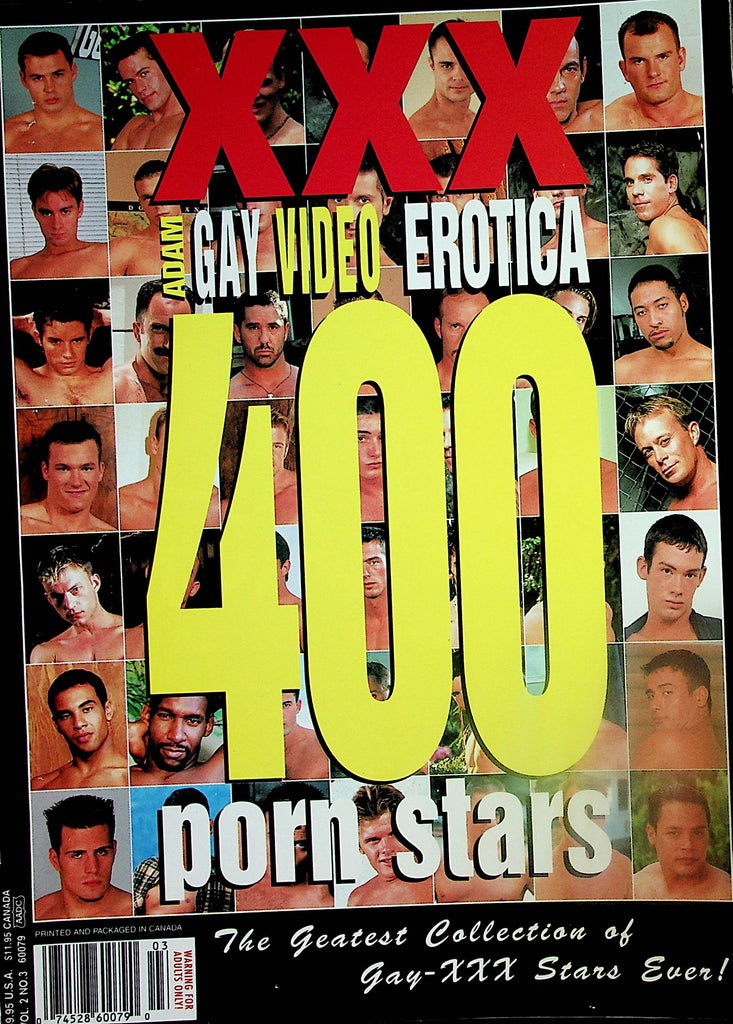 Adam Gay Video Erotica XXX 400 Porn Stars Magazine  vol.2 #3  2002    041724lm-p2