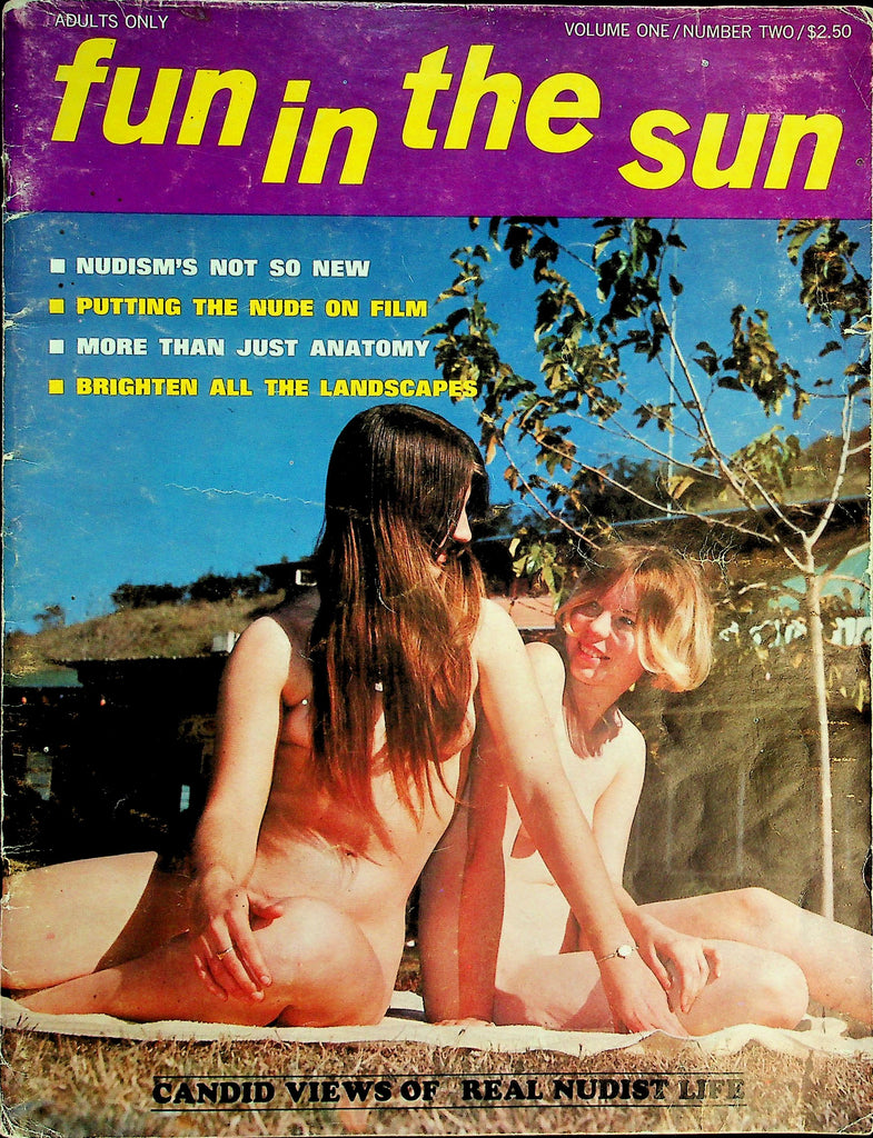 Fun In The Sun Nudist Magazine   Nudism's Not So New / More Than Just Anatomy vol.1 #2  1967     032226lmp