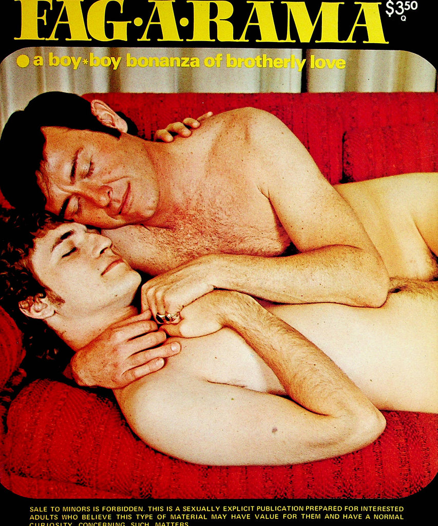 Fag Arama Gay Magazine   Midnight Rambler  #1  1970's     072823lm-p