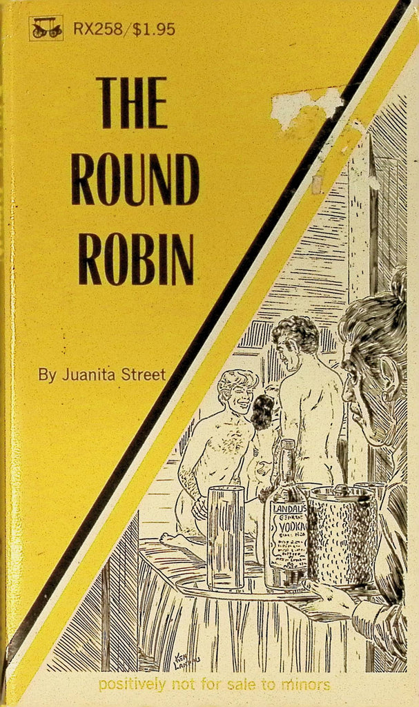 The Round Robin by Juanita Street RX258 1972 Surrey House Adult Paperback Novel 082725AMP