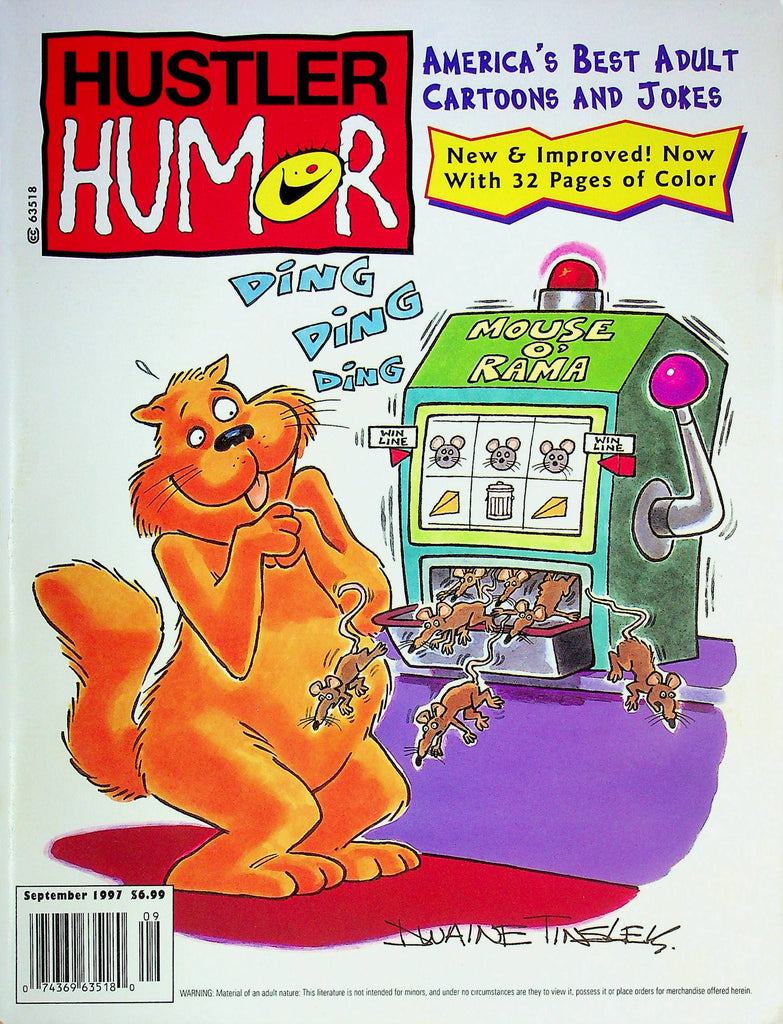 Hustler Humor Magazine George Is a Bad Boy September 1997 092524RP