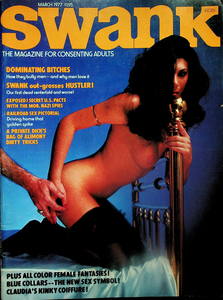 Swank Magazine  Centerfold Girl Sweet Violet  March 1977        121225lmp