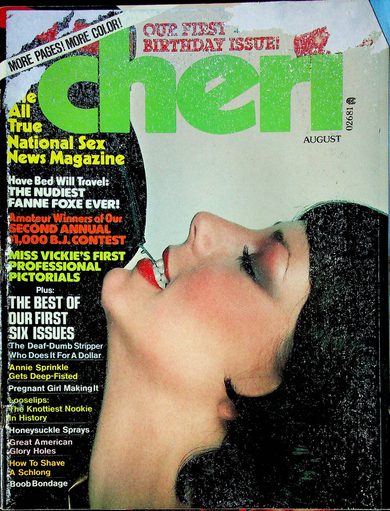 Cheri Magazine Miss Vickie's First Pro Pictorial August 1977 022624RP