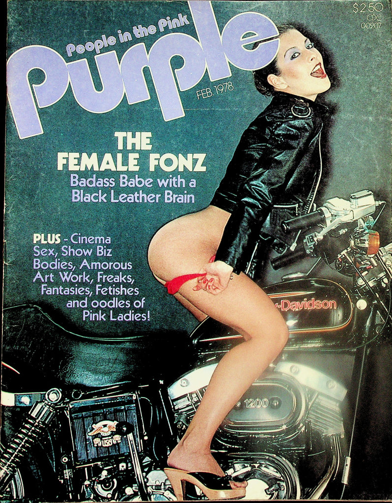 Purple Magazine   The Female Fonz Badass Babe  February 1978    120325lmp