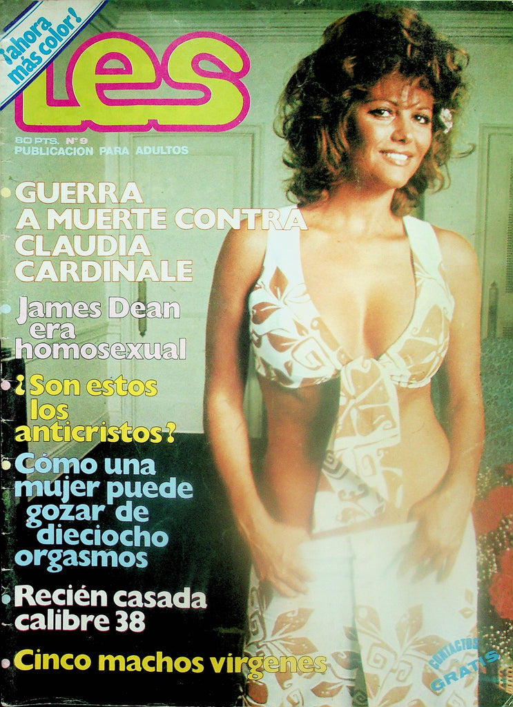 Les Spanish International Magazine  Claudia Cardinale / James Dean  #9 1970's    102425lm-p