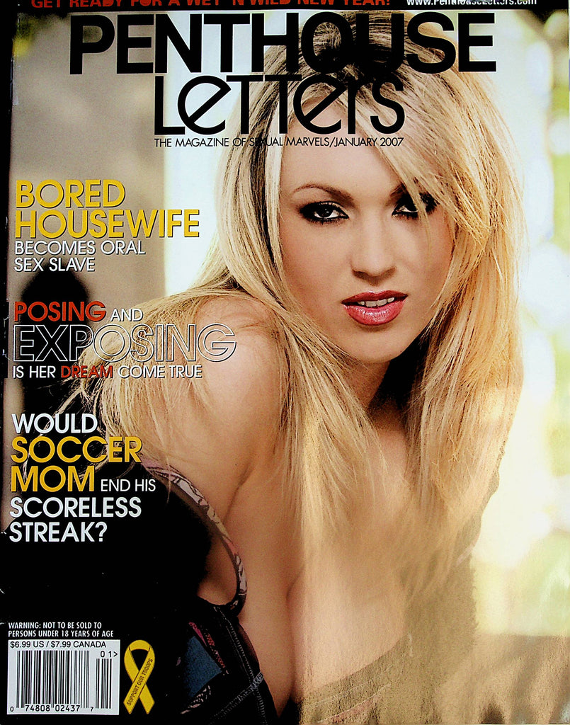 Penthouse Letters Magazine   Bored Housewife / Posing And Exposing  January 2007   072324lm-p