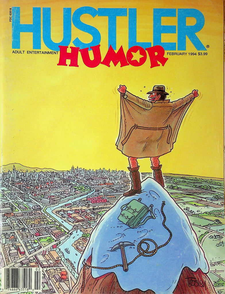Hustler Humor Magazine Paycheck From Hell February 1994 090225RP-