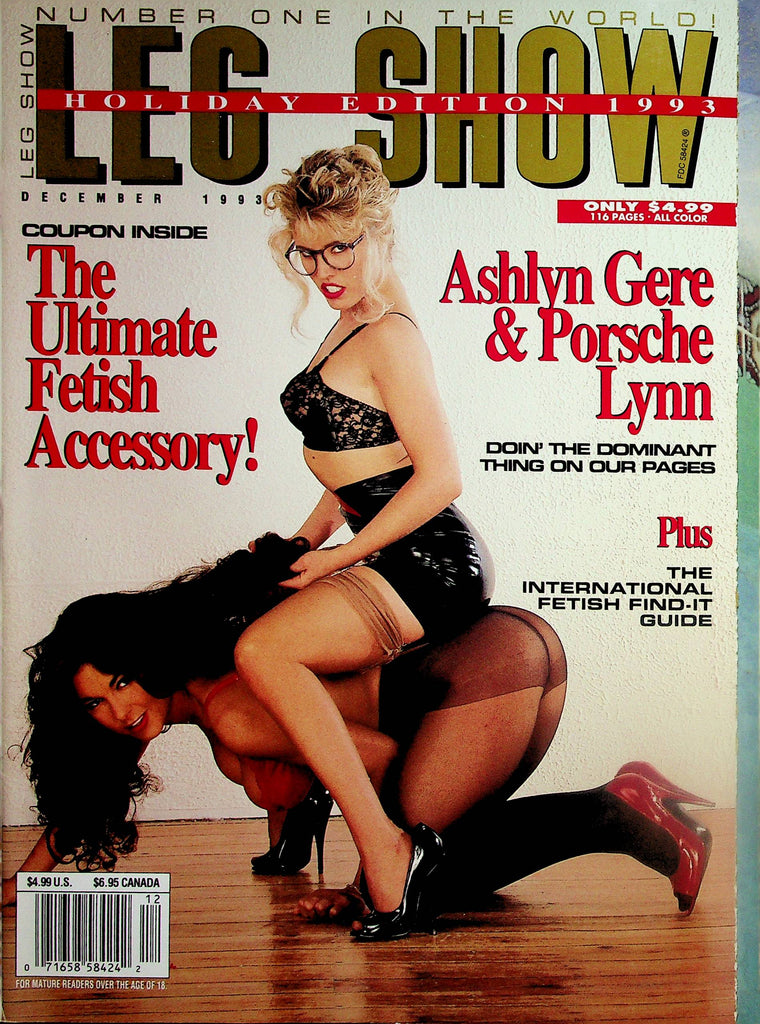 Leg Show Magazine   Ashlyn Gere & Porsche Lynn  December 1993     052625lm-p