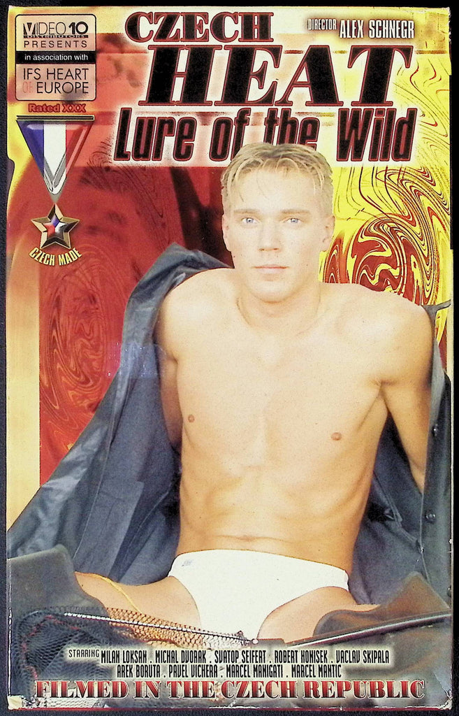 Czech Heat Lure Of The Wild Video 10 Distributors Gay VHS 2001 100424JKVHS3