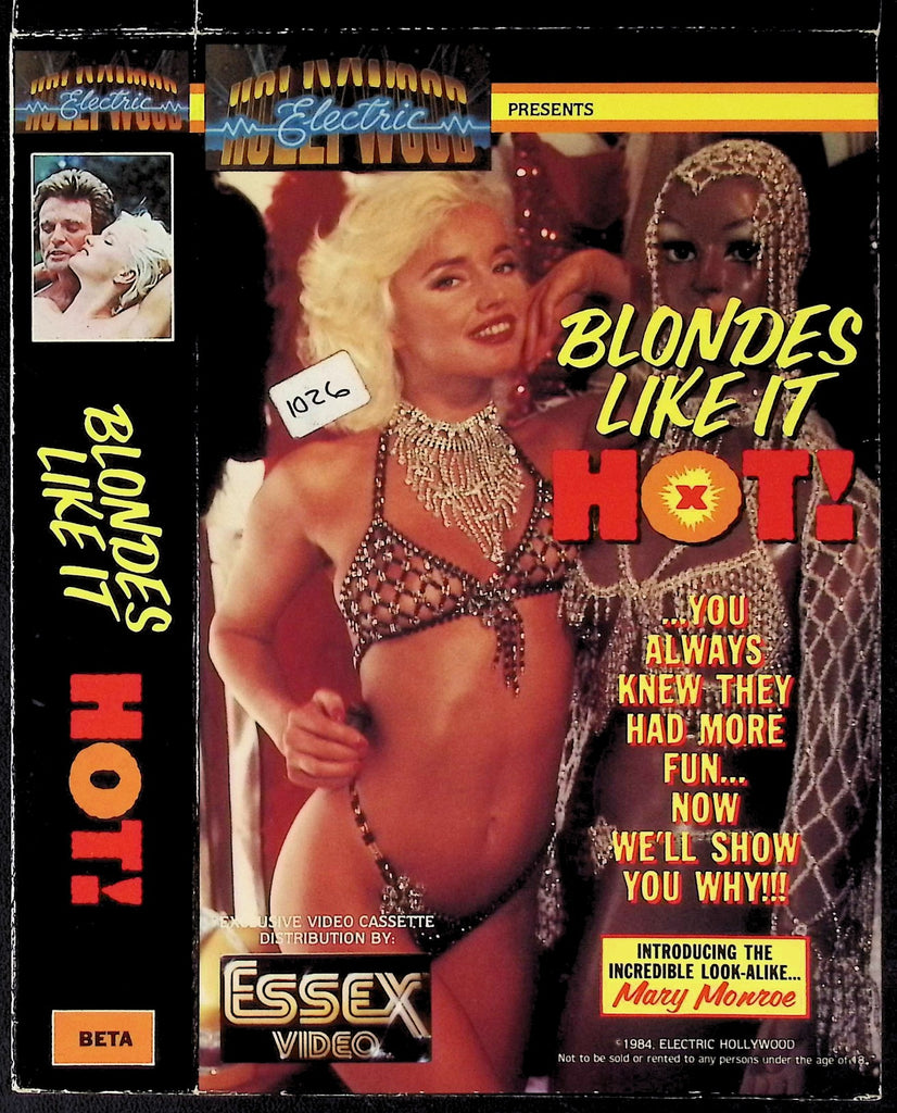 Blondes Like It Hot! with Mary Monroe Adult VHS Essex Video 051226AKVHS