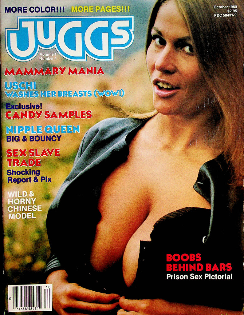 Juggs Magazine  Uschi Digard / Candy Samples   October 1980      082223lm-p