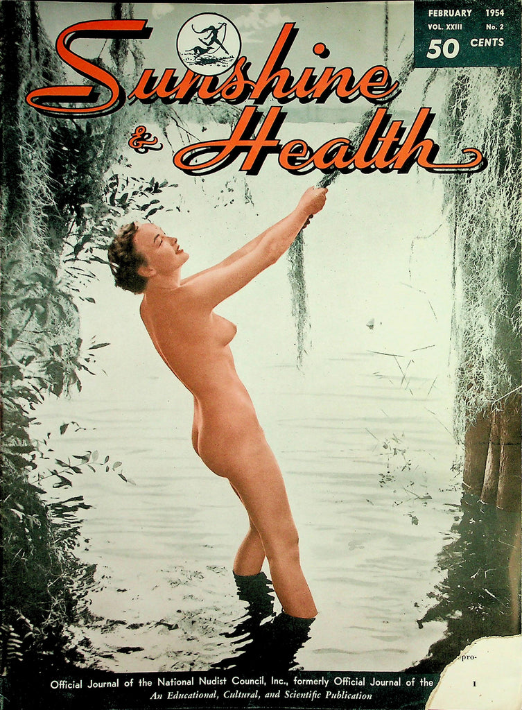 Sunshine & Health Nudist Magazine  The Wicked And The Pure  February 1954     040826lmp