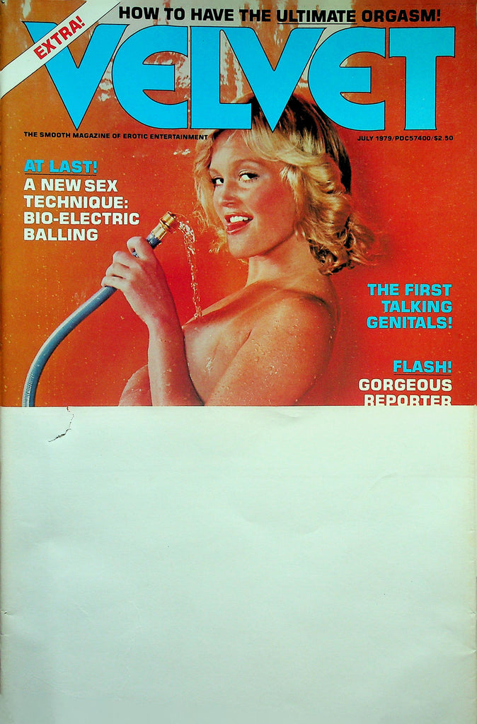 Velvet Magazine   How To Have The Ultimate Orgasm!   July 1979  New   010126lmp