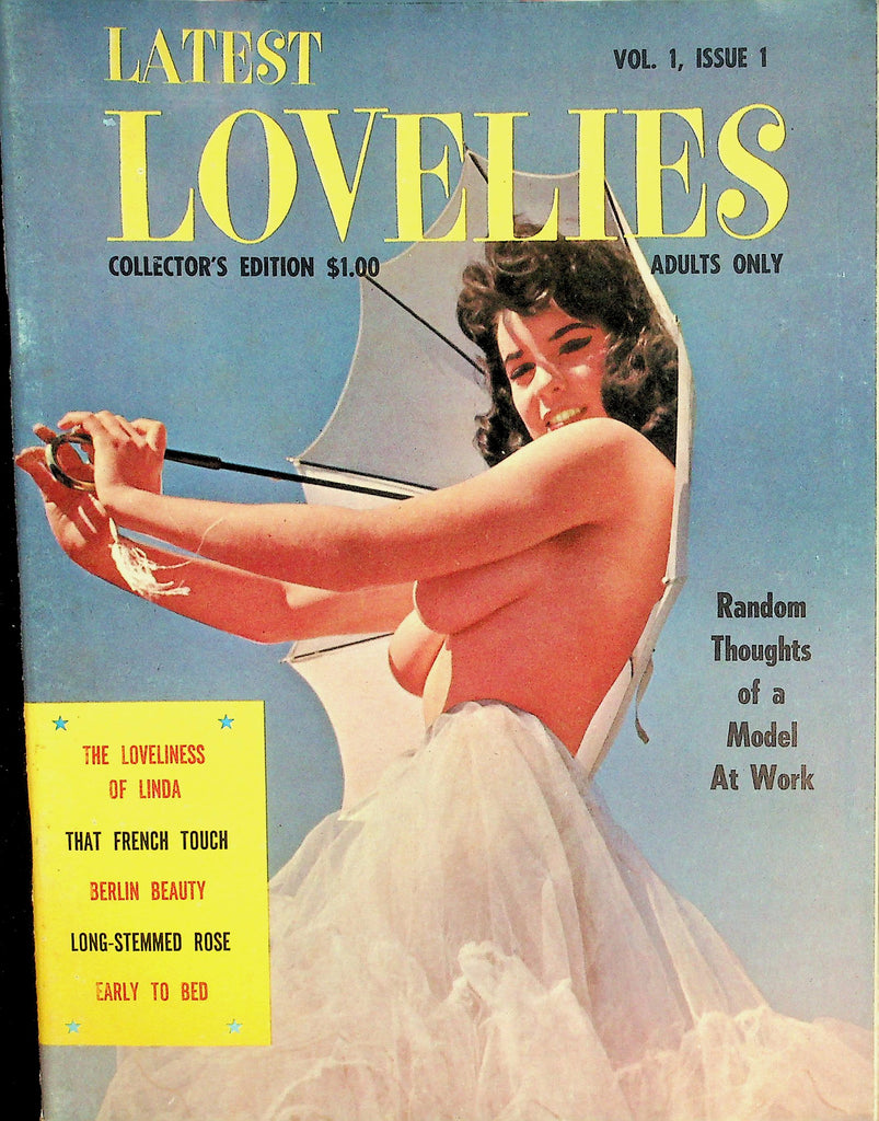 Latest Lovelies Magazine  Lovely Linda, The French Touch, Berlin Beauty vol.1 #1 1963  Collector Edition   080826lmp-GSC