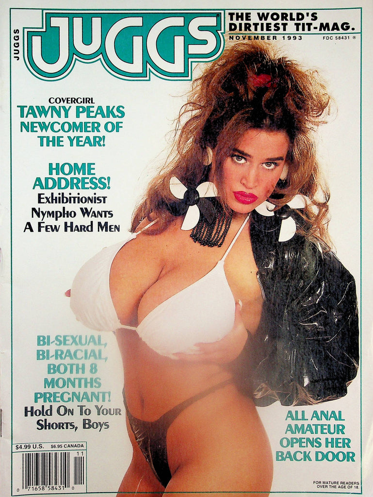 Juggs Busty Magazine  Covergirl Tawny Peaks / Heather Hooters, Lisa Chest   November 1993     061225lm-p