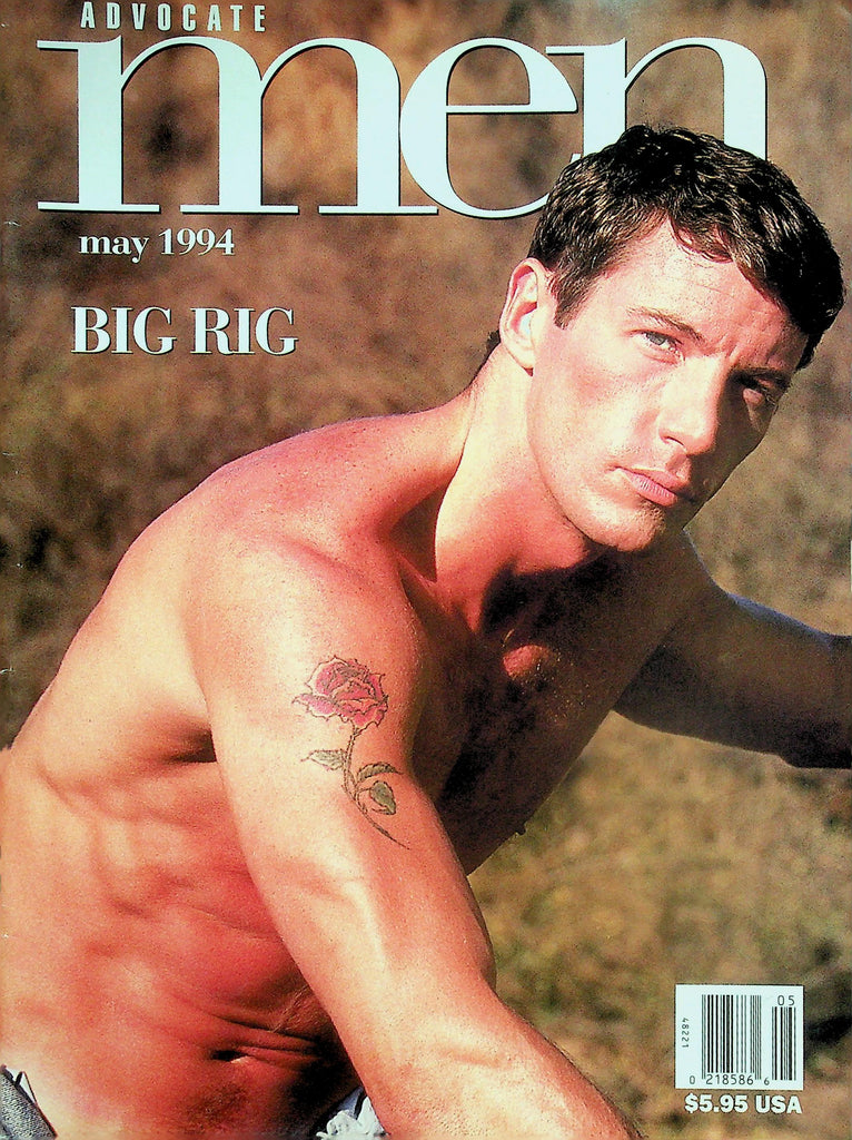 Advocate Men Gay Magazine   Big Rig Man - Aiden Shaw  May 1994     032526lmp