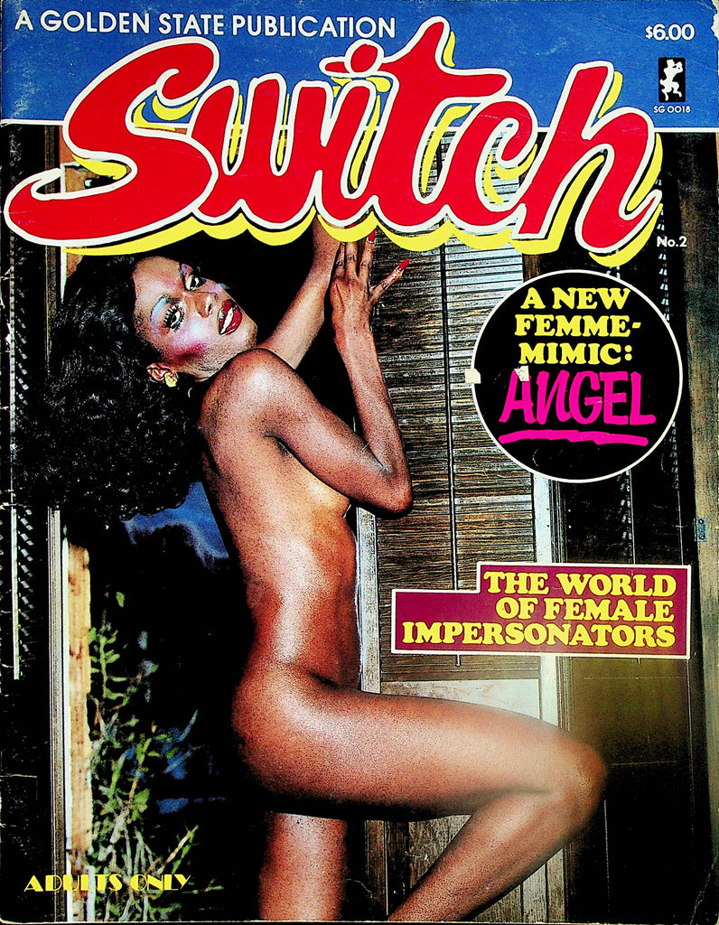 Switch Magazine   The World Of Female Impersonators - New Femme-Mimic Angel  #2 1970's    012924lm-p