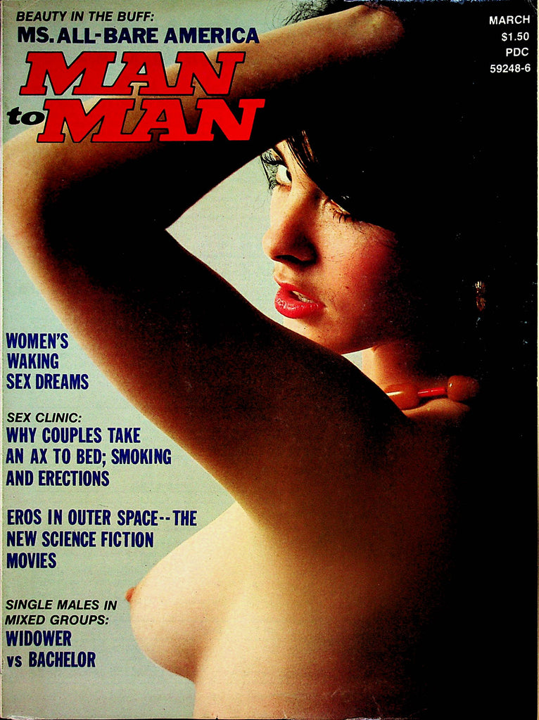 Man To Man Magazine   Centerfold Girl Serena / Ms. All-Bare America  March 1975     041224lm-p