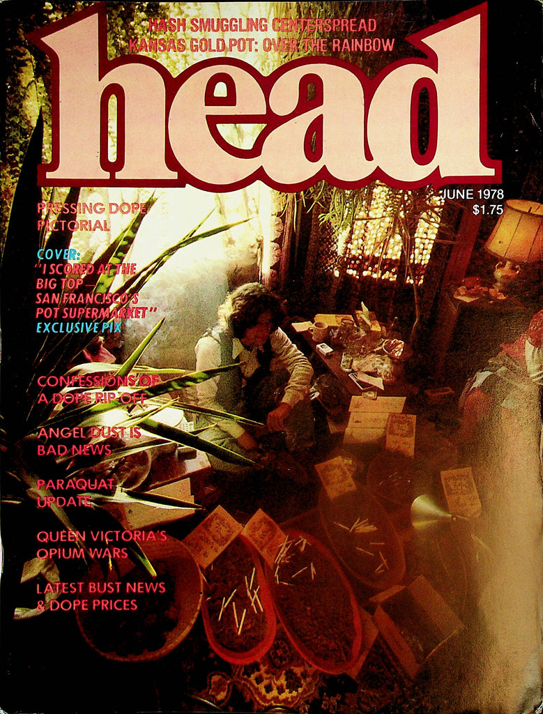 Head Magazine  San Francisco's Pot Supermarket / Confessions Of A Dope Rip Off  June 1978       092824lm-p