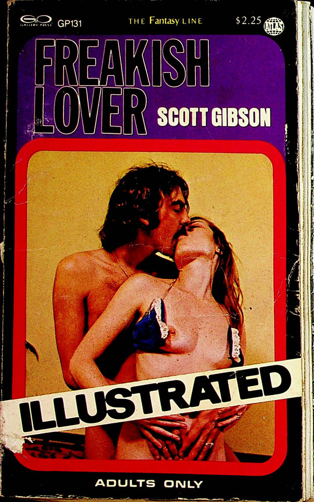 Freakish Lover Adult Illustrated Novel by Scott Gibson  1975    070823lm-p2