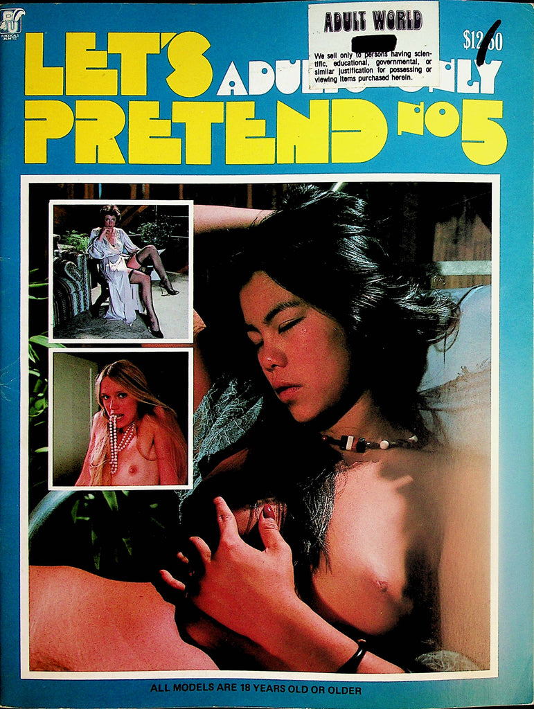 Let's Pretend Magazine   Mariko Likes To Suck And Fuck #5  1980's     111623lm-p