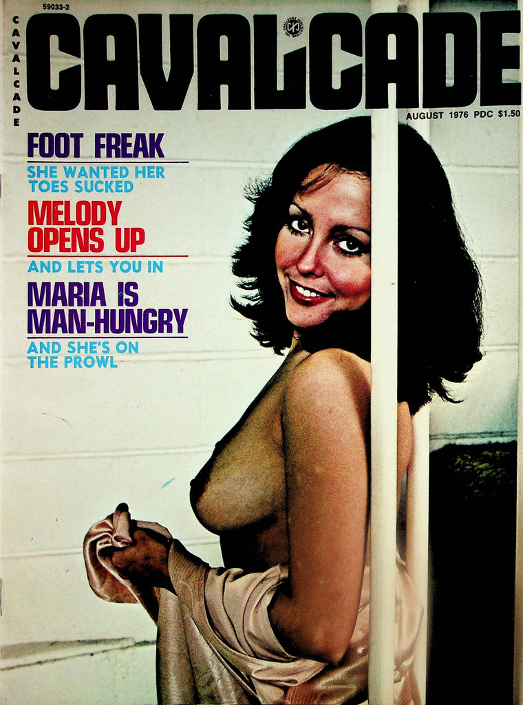 Cavalcade Busty Magazine  Maria Is Man-Hungry / Foot Freak  August 1976  032026AMP-