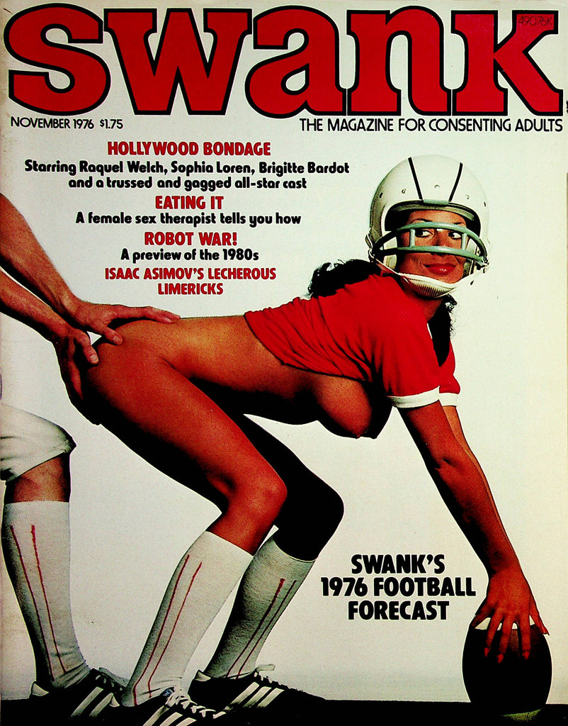 Swank Magazine Raquel Welch, Sophia Loren, Brigitte Bardot, / Football Forecast November 1976       071123lm-p2