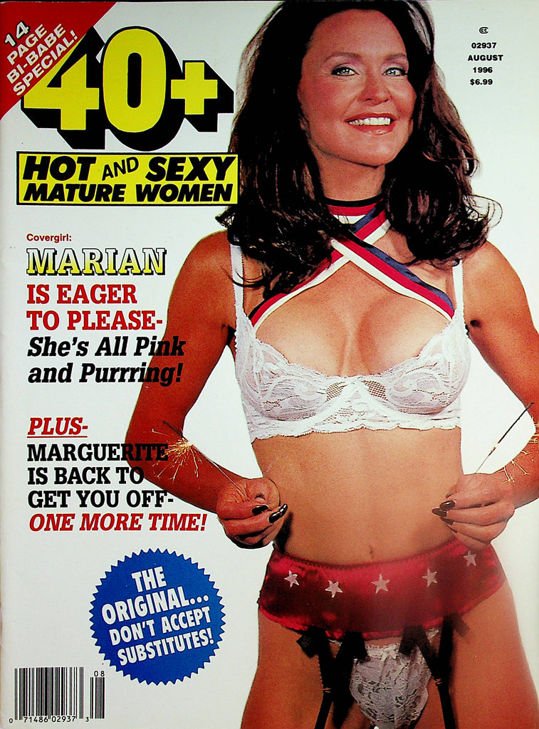 40+ Magazine  Covergirl Marian Is Eager To Please  August 1996    072024lm-p