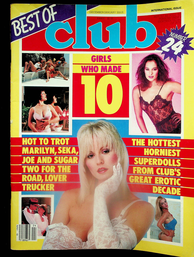 Best Of Club Magazine  Girls Who Made 10!  Marilyn Chambers, Seka & More! #24 1982 Paul Raymond   090925lm-p