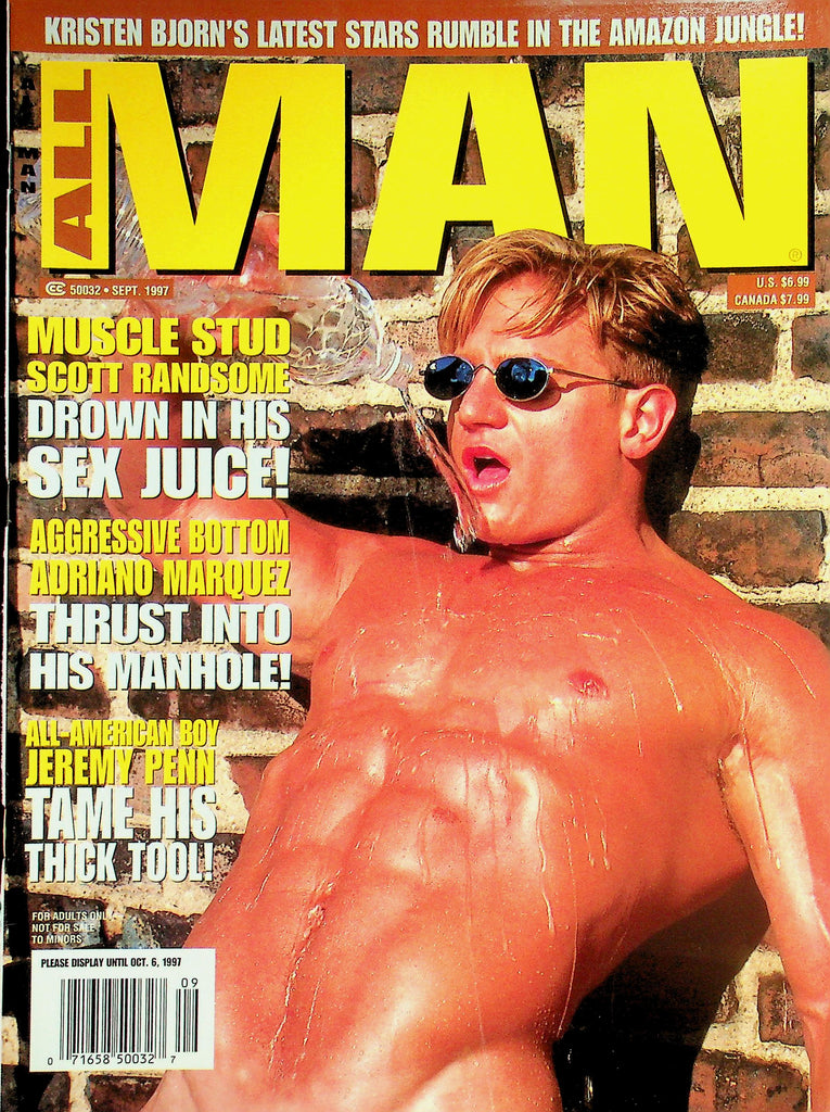 All Man Gay Magazine  Muscle Stud Scott Randsome   September 1997     041826lmp