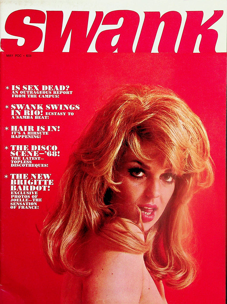 Swank Magazine  Joelle- The New Bardot, The Sensation Of France   May 1968    042424lm-p2