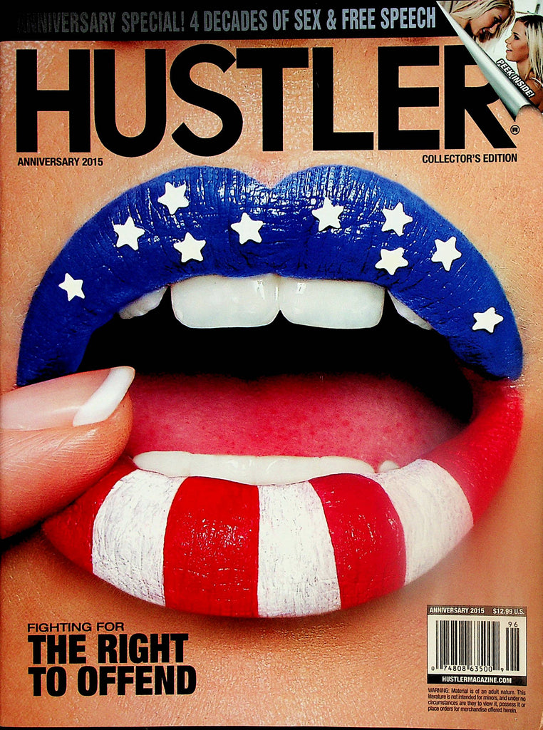 Hustler Anniversary Special Magazine  Fighting For The Right To Offend  Anniversary 2015    112023lm-p