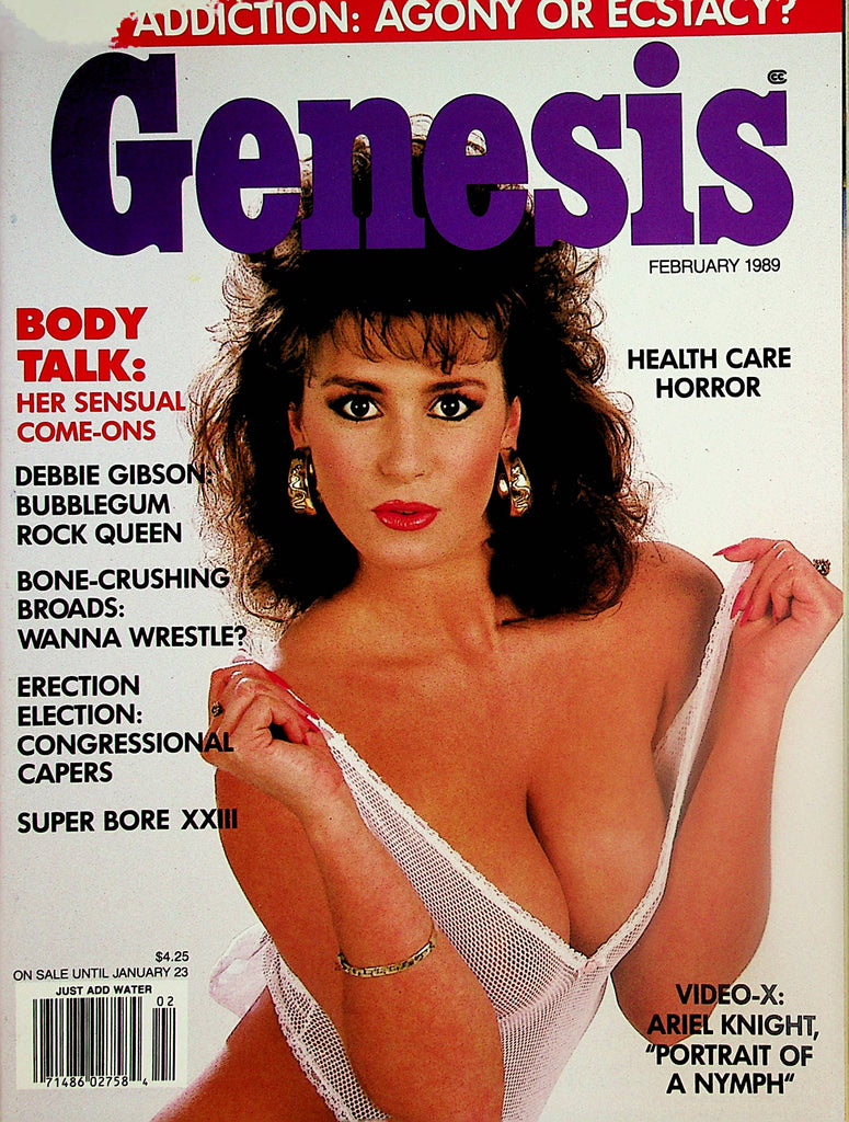 Genesis Magazine  Ariel Knight / Debbie Gibson Rock Queen  February 1989     112023lm-p2