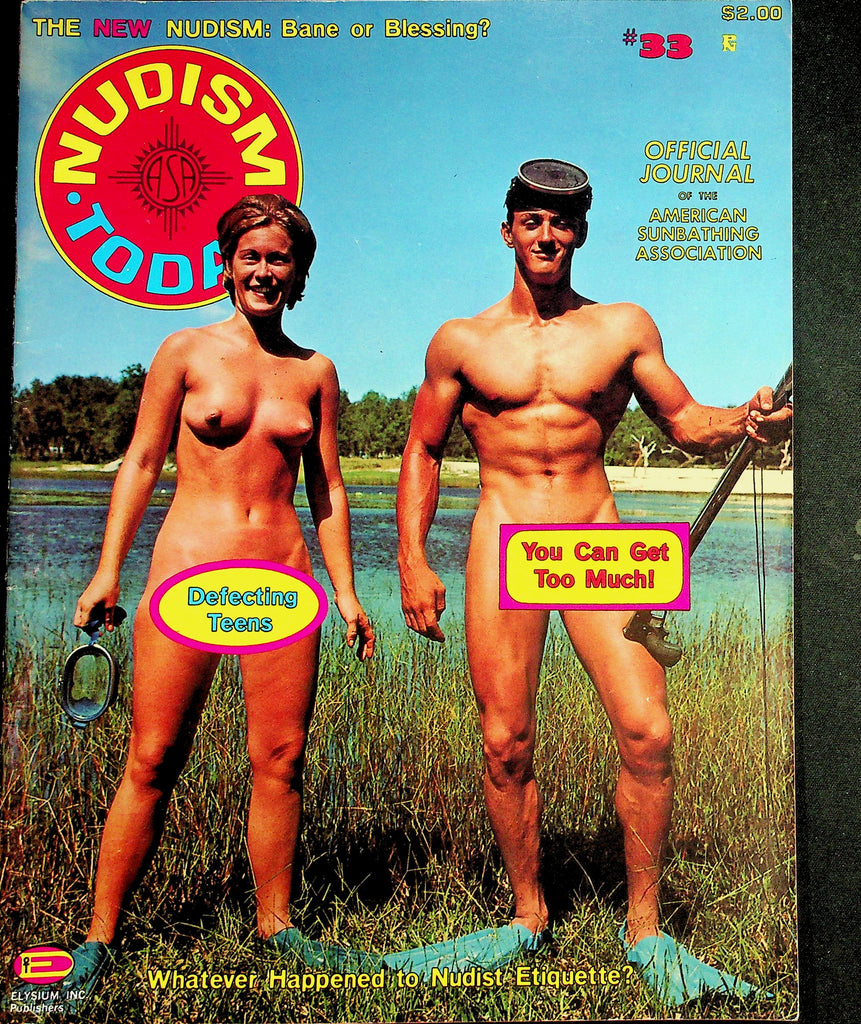 Nudism Today Magazine  The New Nudism: Bane Or Blessing? #33  1969   Elysium Publishing    071326lmp-GSC