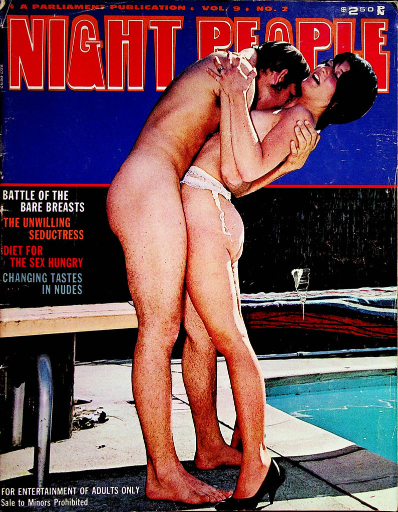 Night People Magazine  Battle Of The Bare Breasts  vol.9 #2 1970  Parliament Publication    071423lm-p