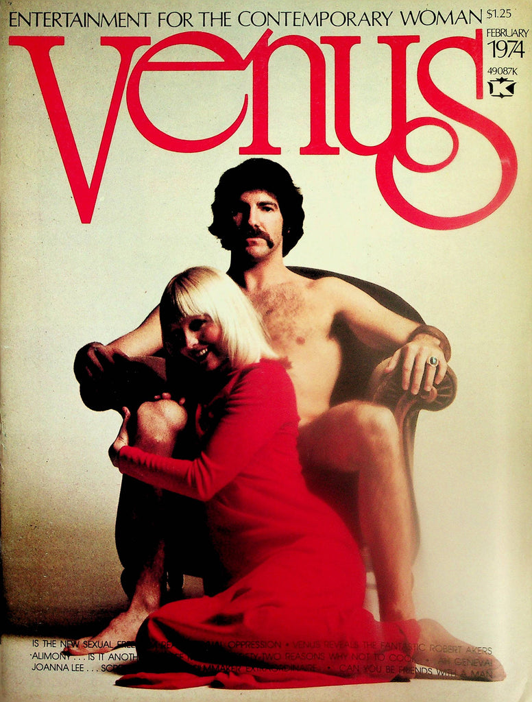 Venus Women's Magazine   Centerfold Guy Mr. Versatile   February 1974   101525lm-p