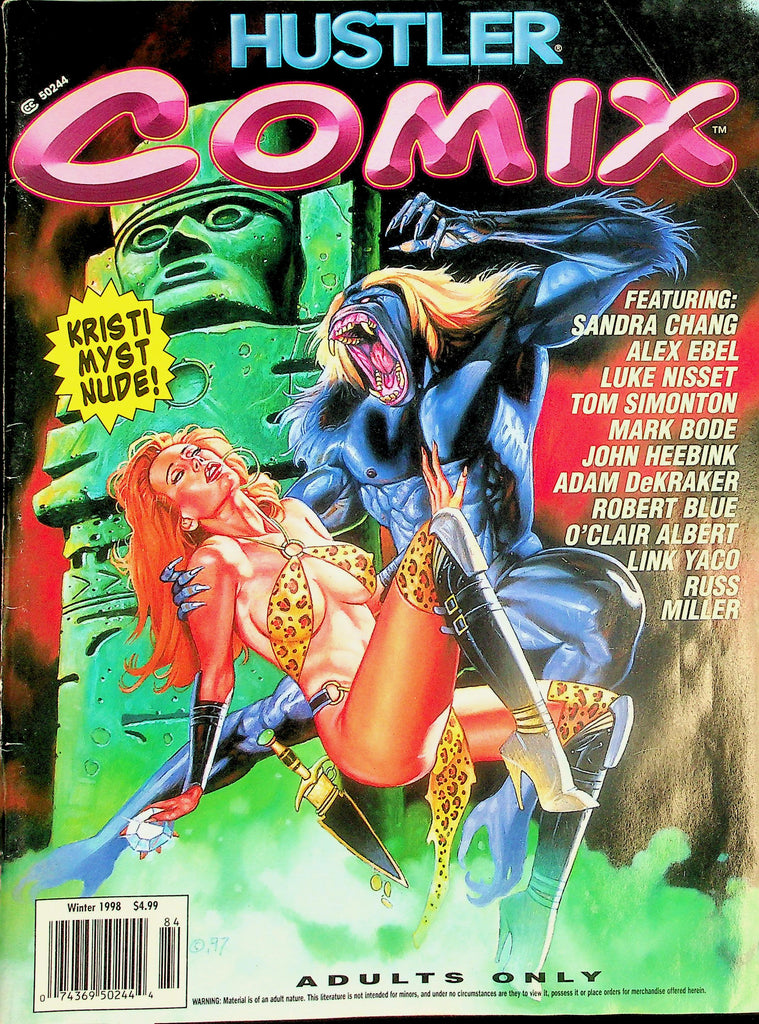 Hustler Comix Magazine Porn Star Kristi Myst Winter 1998  062526lmp-GSC