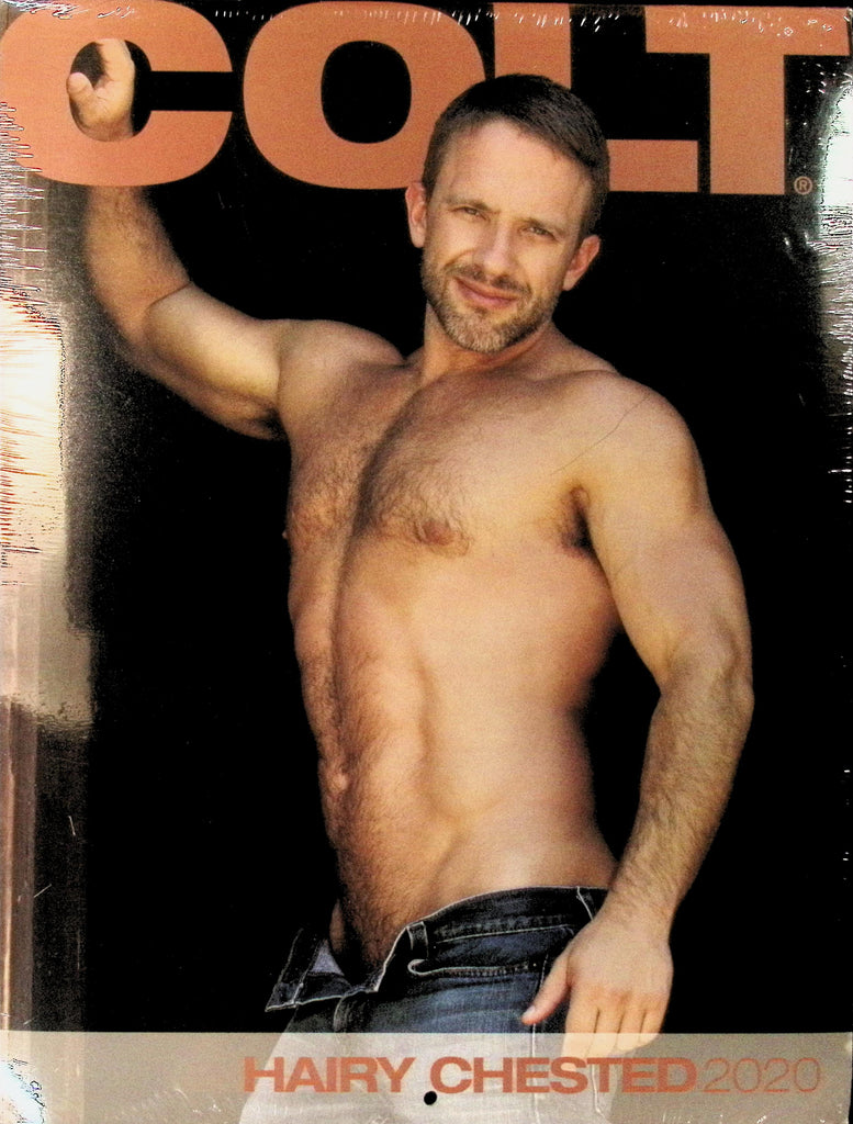 Colt Studio Hairy Chested 2020 Wall Calendar Gay Man BIG Hunky Buff Men 041326AMP