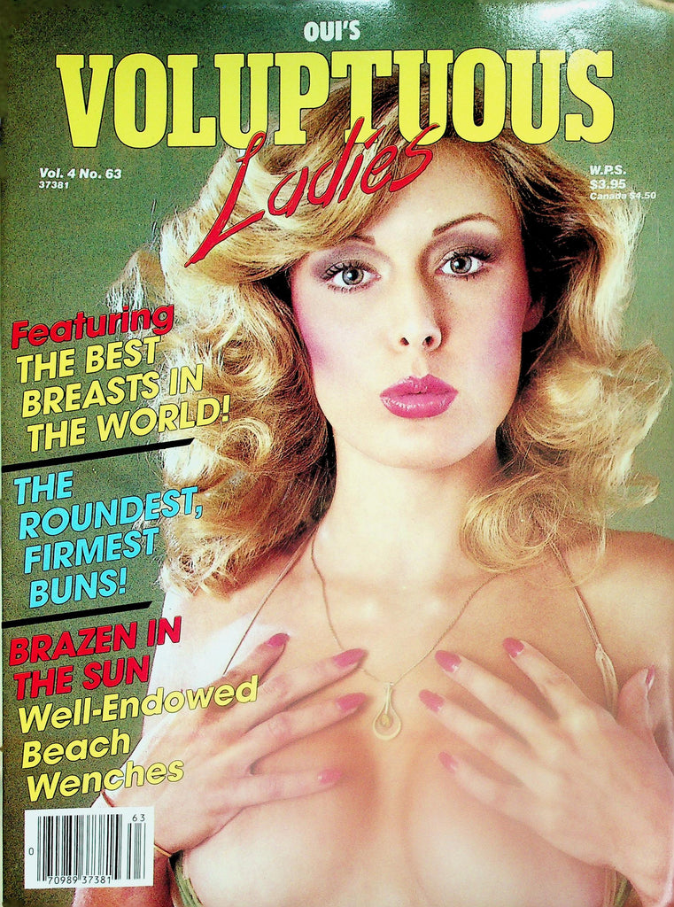 Oui's Voluptuous Ladies Magazine  Joanne Latham, Belladonna & More! 1986    110825lm-p