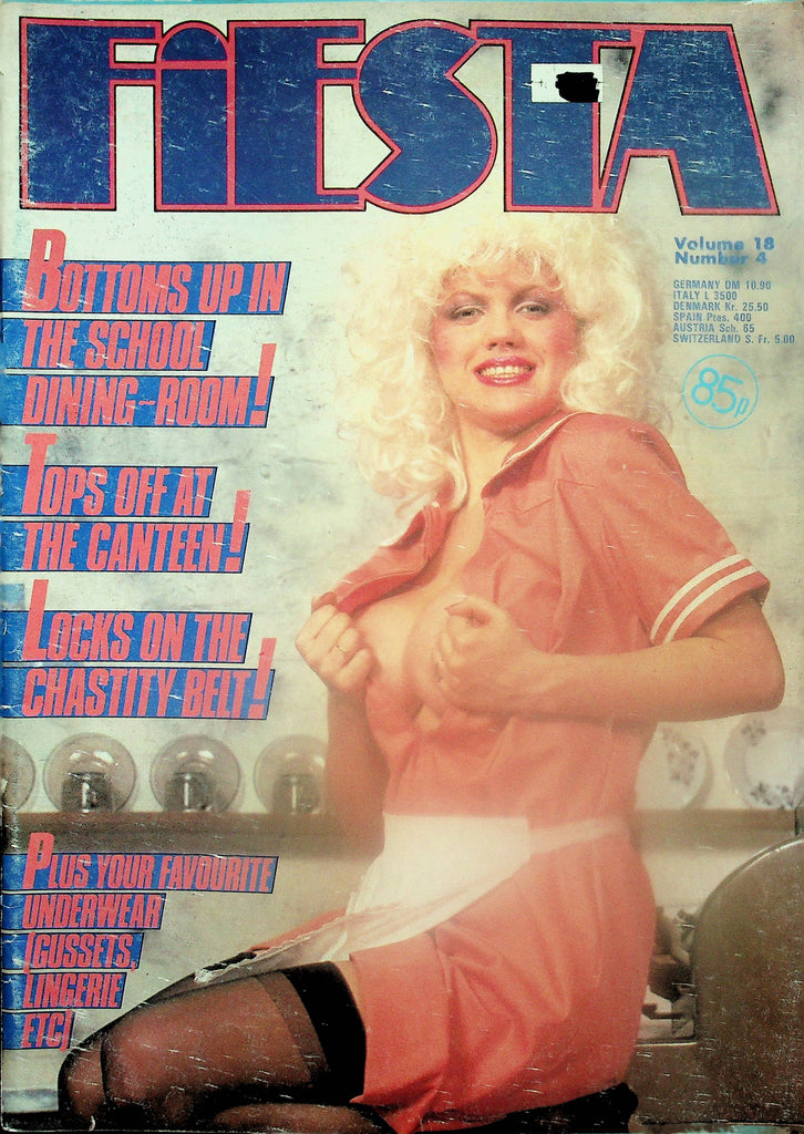 Fiesta Magazine   Cover/Centerfold Girl Fay  vol.18 #4  1990's  102225lm-p