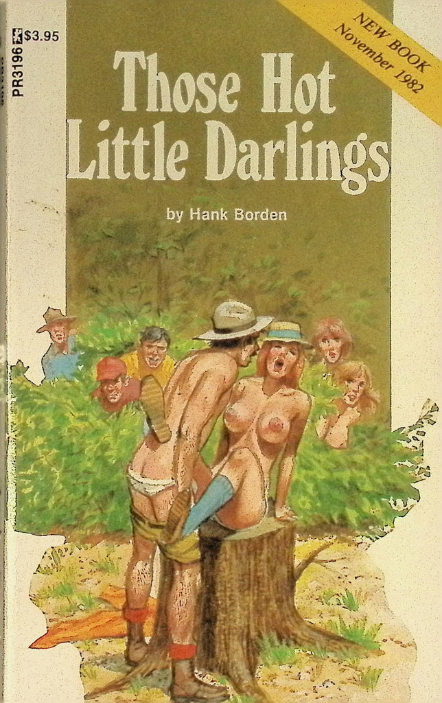 Those Hot Little Darlings by Hank Borden PR3196 November 1982 Greenleaf Classics Adult Paperback Novel 080625AMP