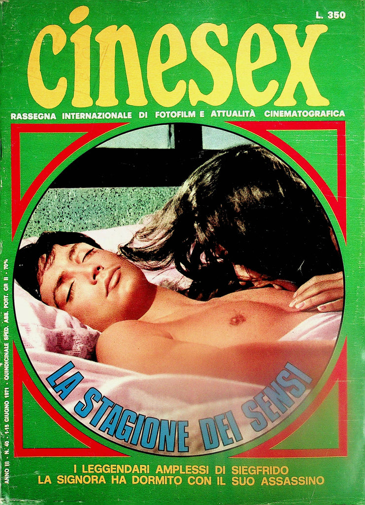 Cinesex Italian International Magazine #40  1970's  092025lm-p