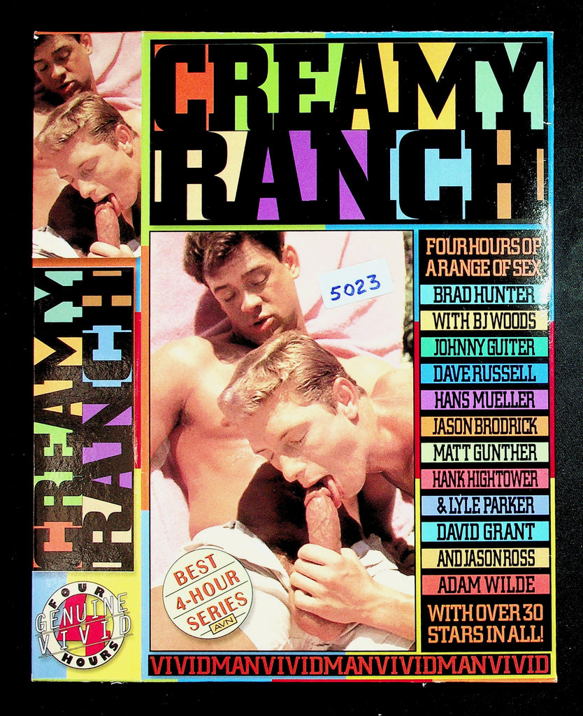Creamy Ranch Brad Hunter BJ Woods Johnny Guiter Adult VHS Vivid 042126NAVHS3-11