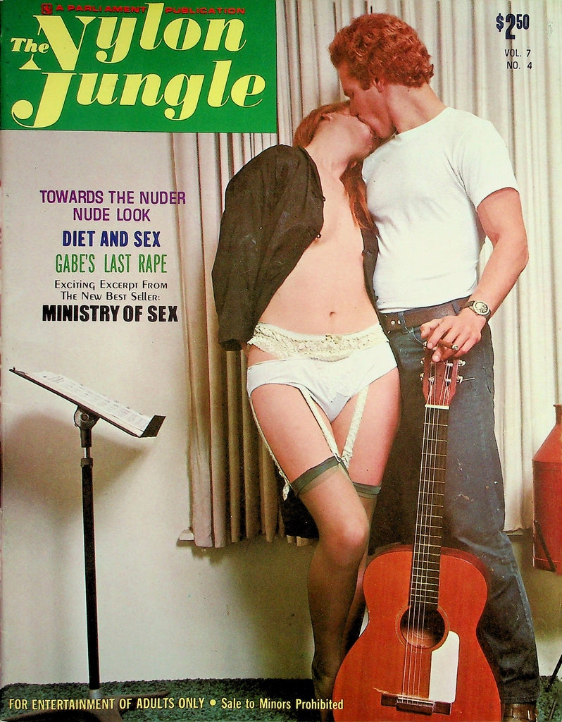 The Nylon Jungle Magazine   Towards The Nuder Nude Look / Ministry Of Sex   vol.7 #4  1970   Parliament Publication    051126lmp