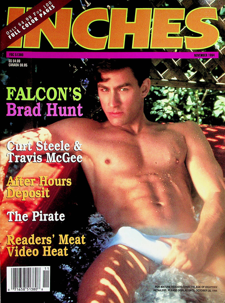 Inches Gay Magazine   Falcon's Brad Hunt   November 1994    061524lm-p