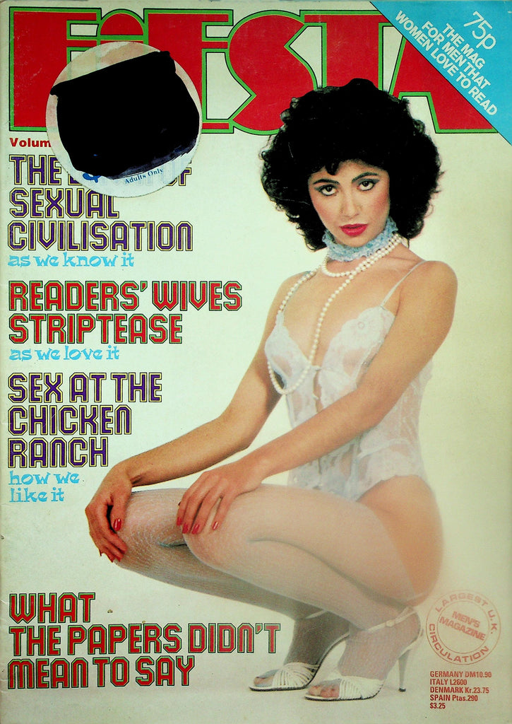 Fiesta Magazine  Covergirl Mariana  vol.16 #7  1980's     111425lm-p