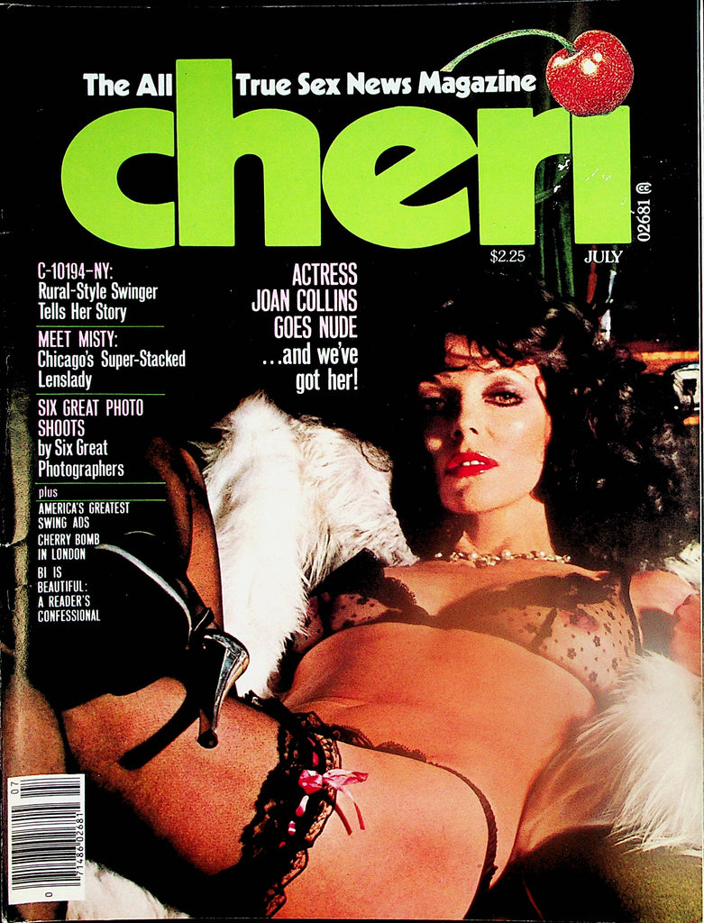 Cheri Magazine  Covergirl Joan Collins Goes Nude  July 1978    101224lm-p2