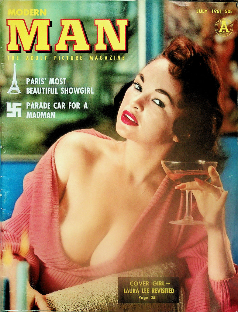 Modern Man Magazine  Covergirl Laura Lee  July 1961    110825lm-p2