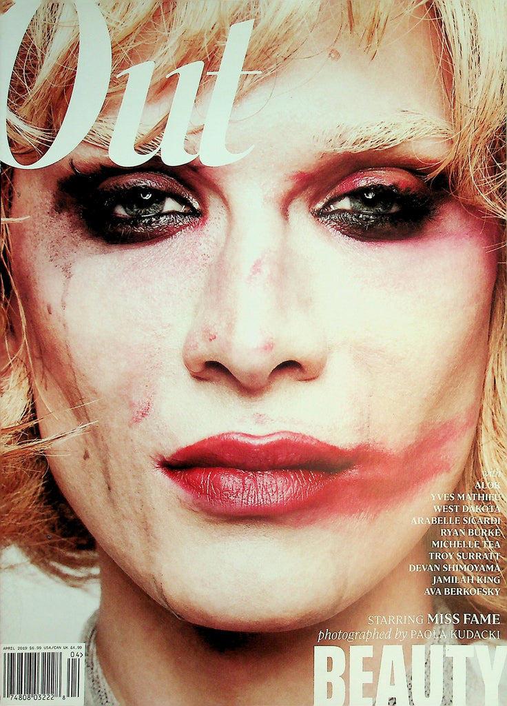 Out Gay & Lesbian Magazine  Miss Fame   April 2019      031726lmp