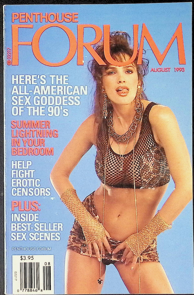 Penthouse Forum: International Journal of Human Relations with John Borrelli Adult Digest August 1993 Volume 23 Number 8 011326AKP-33